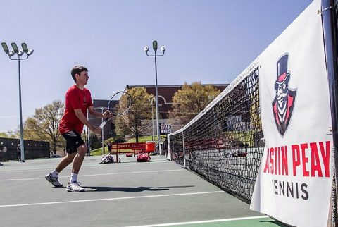 Austin Peay Men's Tennis fall 4-2 to Belmont to end season. (APSU Sports Information)