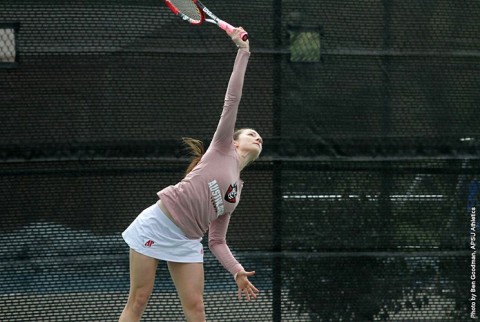 APSU Lady Govs Tennis plays Murray State Tuesday to start three match homestand. (APSU Sports Information)