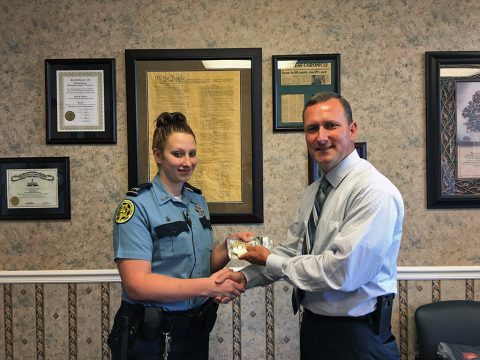 Jessica Crane has been promoted to 3rd shift corporal. She has worked for the MCSO since February 2011.