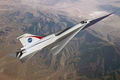 The Quiet Supersonic Technology, or QueSST, concept is in the preliminary design phase and on its way to being one of NASA’s first X-planes. (NASA)