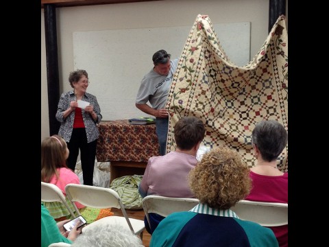 Starr Howell to present “Our Quilts tell Stories” at Rivers and Spires Quilts of the Cumberland Thursday night.