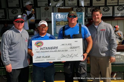David Daniel and Joey Rumsey came in 2nd place. David Daniel and Joey Rumsey came in 2nd place.