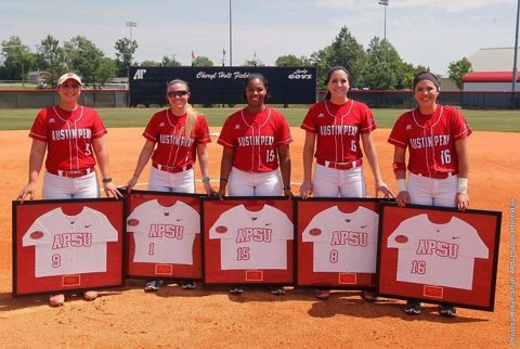 Austin Peay Softball loses Senior Day game to Murray State, Sunday. (APSU Sports Information)