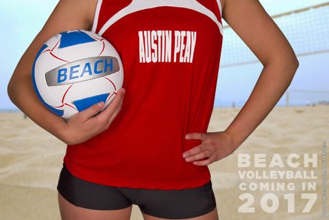 Austin Peay Beach Volleyball to make debut Spring 2017. (APSU Sports Information)