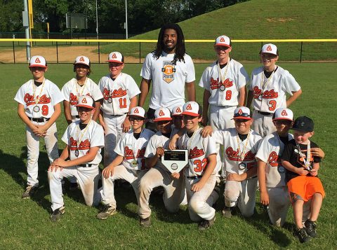 Clarksville Orioles 11u wins 12u Division.