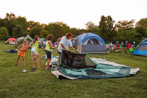 Girl Scout Campout at the Nashville Zoo. (Amiee Stubbs)