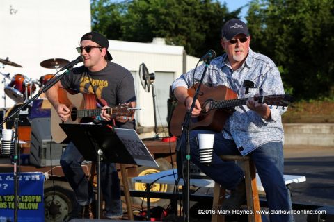 Back Lot Pickers playing at Hilltop Super Market's Dwayne Byard Memorial BBQ Cook Off and Car Show, Friday night.