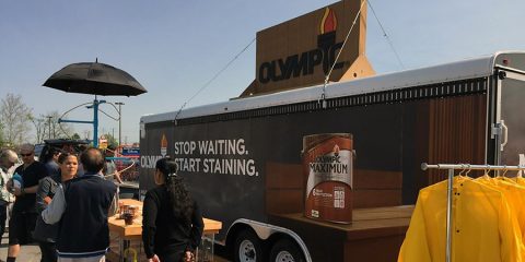 OLYMPIC® Paints & Stains Truck Tour OLYMPIC® Paints & Stains Truck Tour