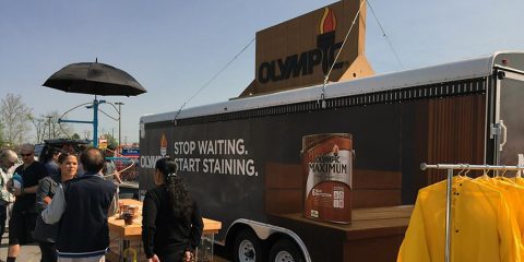 OLYMPIC® Paints & Stains Truck Tour 