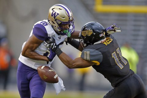 Southern Mississippi Golden Eagles cornerback Kalan Reed (11) was taken by the Tennessee Titans with the 253rd overall pick of the NFL Draft. (Tim Heitman-USA TODAY Sports)