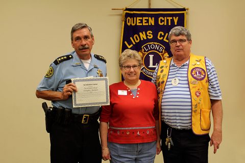 Douglas Tackett and Mr. and Mrs. Ed Lantz