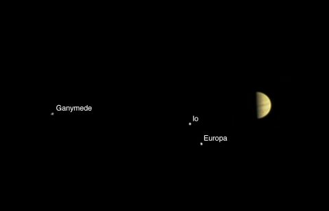 NASA's Juno spacecraft obtained this color view on June 28, 2016, at a distance of 3.9 million miles (6.2 million kilometers) from Jupiter. (NASA/JPL-Caltech/SwRI/MSSS)