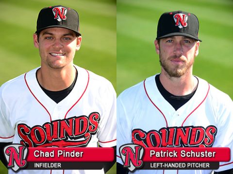 Nashville Sounds' Chad Pinder Named All-Star for Second Time in Career; Patrick Schuster for the First Time.