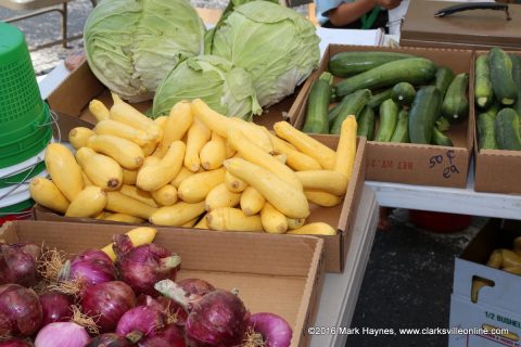 Produce grown by Tennessee Farmers.