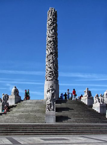 Vigeland obelesk. (Sean Hogan)