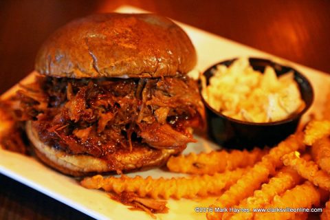 Wicked Boston Pulled Pork Sandwich