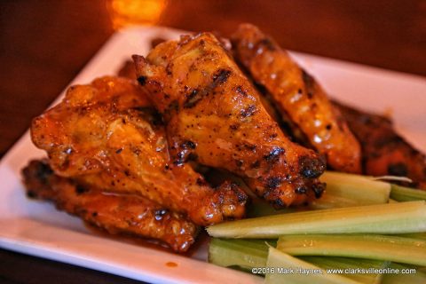 Grilled Chicken Wings.