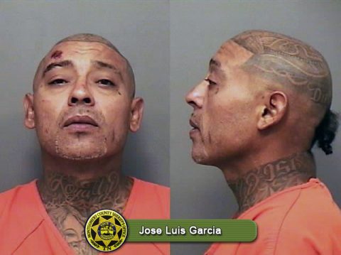 Escaped inmate Jose Luis Garcia was captured at 12:10pm.