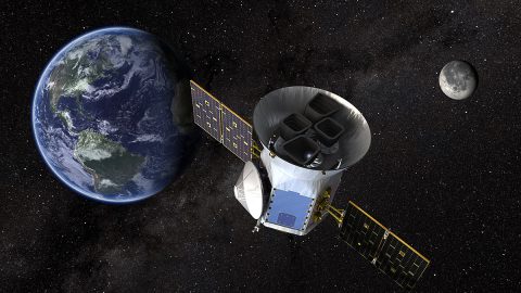 TESS will look at the nearest, brightest stars to find planetary candidates that scientists will observe for years to come. (NASA's Goddard Space Flight Center)