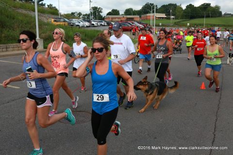 The second annual Be More Like Wade 5k Scholarship Run/Walk/Crawl.