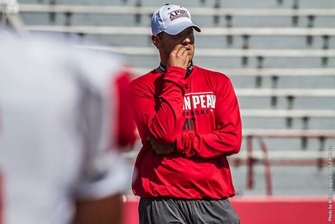 The Austin Peay Football team to hold situational scrimmage Saturday night at Fortera Stadium. (APSU Sports Information)