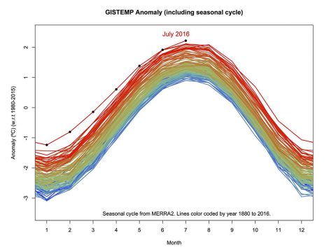 GISTEMP Anomaly (including seasonal cycle). (NASA)