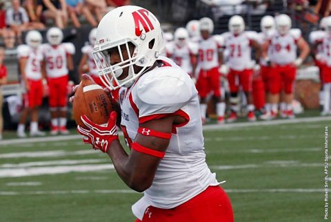 Austin Peay tight end James Coleman scored two touchdowns in Saturday's loss to Troy. (APSU Sports Information)