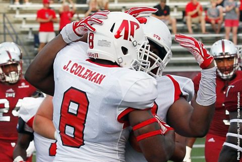 Austin Peay Governors Football kicks off OVC Season hosting Tennessee Tech Golden Eagles. (APSU Sports Information)