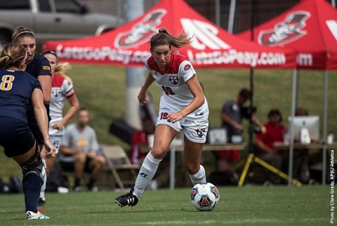 Austin Peay Soccer travels to UT Martin Friday then to Southeast Missouri Sunday. (APSU Sports Information)