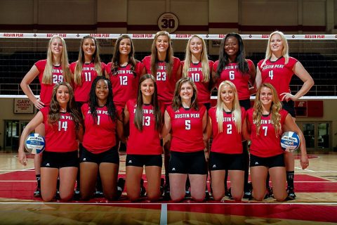 Austin Peay Women's Volleyball Team. (APSU Sports Information)