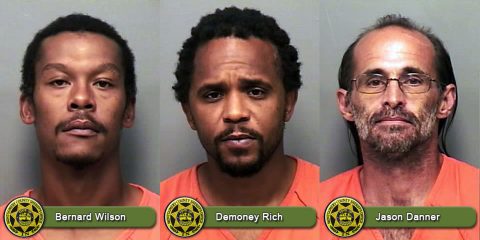 Bernard Wilson, Bernard Wilson, and Jason Danner were arrested for Sex Offender registry violations by the Montgomery County Sheriff’s Office.