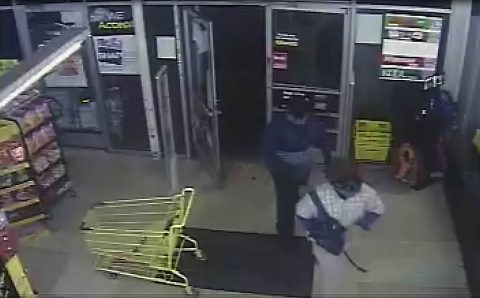 Clarksville Police are looking to identify the armed robbery suspects in this photo. Clarksville Police are looking to identify the armed robbery suspects in this photo.