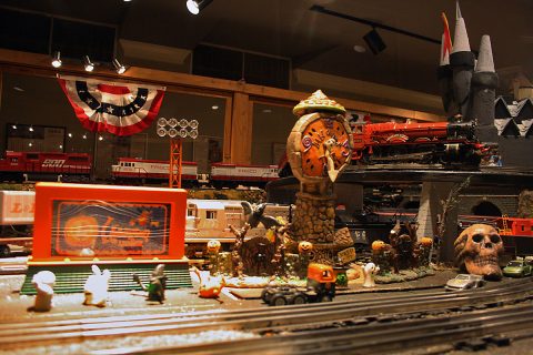 Halloween Model Trains