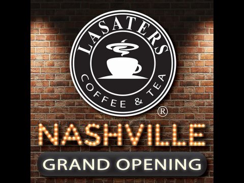 Lasaters Coffee & Tea will be celebrating it’s new Nashville location with a Grand Opening on Friday, September 16th at 6:00am