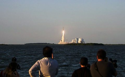 NASA’s OSIRIS-REx Spacecraft was launched into space at 7:05pm EDT Thursday, September 8th from Cape Canaveral Air Force Station in Florida. (NASA)