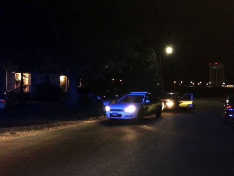 Clarksville Police respond to a shooting on Ryder Avenue.