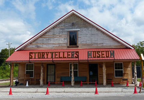 The recently renovated Storytellers Museum in Bon Aqua, Tennessee. 