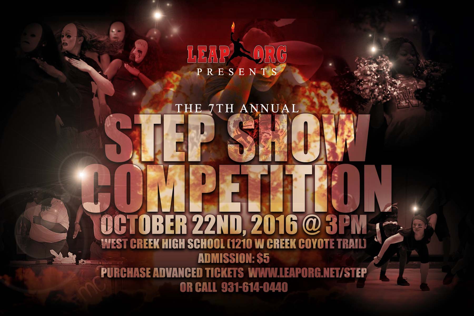 LEAP’s 7th Annual Step Show Competition set for Saturday, October 22nd