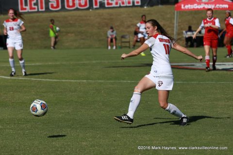 Austin Peay Soccer plays Murray State at home Thursday night in Battle of the Border. 