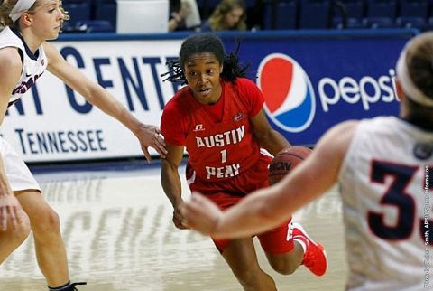 Former Austin Peay Womens Basketball guard Tiasha Gray. (APSU Sports Information)