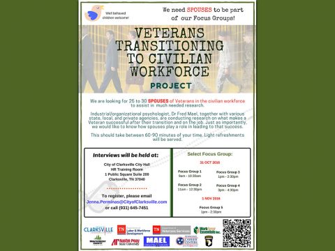 Veterans Transitioning to Civilian Workforce Project