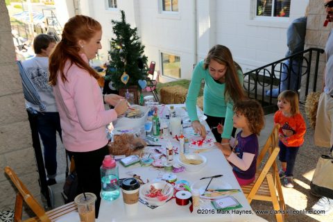 Crafts for the kids was just one of the activities at the Fall Festival held by Trinity Episcopal Parish.