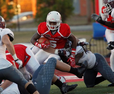 APSU running back Kentel Williams had 399 all purpose yards in loss to Eastern Kentucky Saturday. (APSU Sports Information)