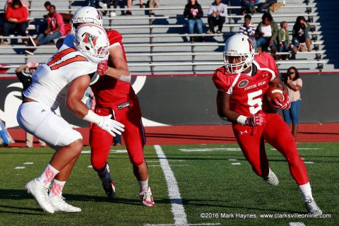 Austin Peay running back Kentel Williams named the STATS Inc. FCS Freshman of the Week.