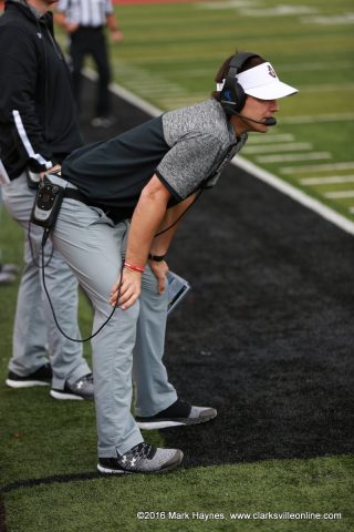 Austin Peay head football coach Will Healy.