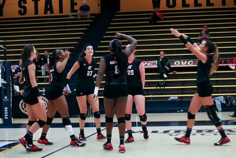 Austin Peay Volleyball falls to SIU Edwards in OVC Tournament semifinals. (APSU Sports Information)