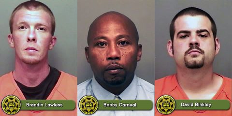 Montgomery County Sheriff’s Office Warrant Wednesday focuses on Brandin Lawless, Bobby Carneal, and David Binkley.