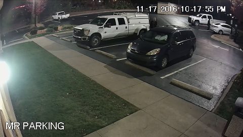 Clarksville Police are trying to identify Suspects involved in Vehicle Burglary at the La Quinta Inn parking lot.