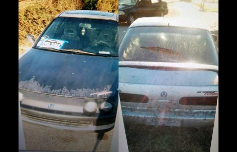 Clarksville Police are trying to locate a stolen 1996 Acura ILS.