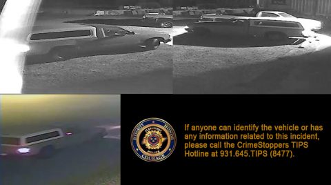 Clarksville Police are trying to identify the vehicle of a burgalry suspect and are requesting public assistance.